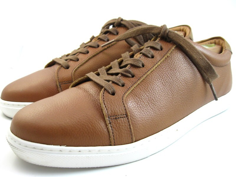 SAOLA Allen Edmonds "COURTSIDE" Sneakers eleganti derby da uomo in pelle 9 5 D noce (240N)