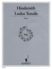 Ludus Tonalis 1942 Sheet Music Studies in Counterpoint Book NEW 049004546