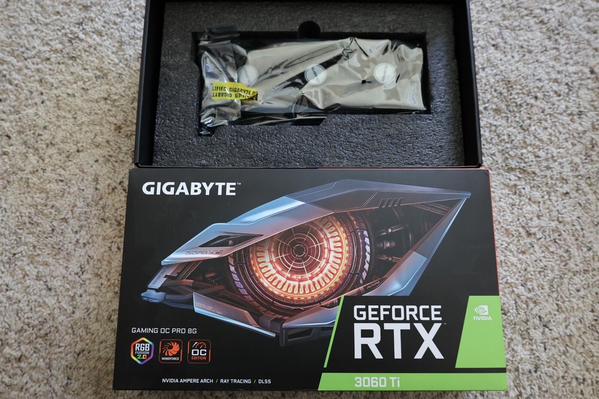 GIGABYTE GeForce RTX 3060 Ti GAMING OC 8GB GDDR6 Graphics Card NON