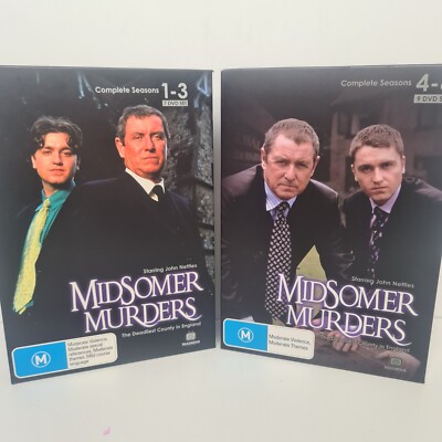 Midsomer Murders DVD Box Sets Series to British Detective