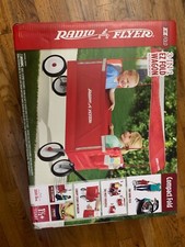 3-in-1 EZ Fold radio flyer wagon with canopy