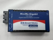 Advantech B-B SmartWorx MiniMc 10/100 Switching Media Converter IMC-371-MM-PS