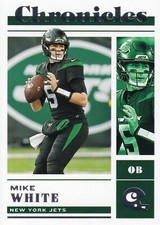 2022 Panini Chronicles Football Card #4 - Mike White - New York Jets