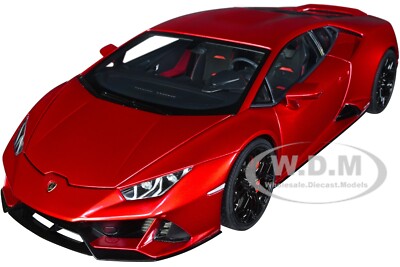 LAMBORGHINI HURACAN EVO ROSSO BIA RED 1/18 MODEL CAR BY AUTOART