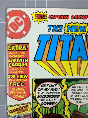 Teen Titans #16 (1982) 1st Appearance of Captain Carrot and