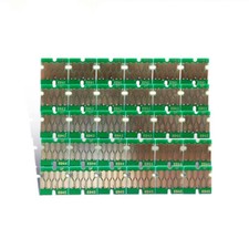 10PC White Ink Cartridge Chip T725A1 T725A2 For Epson F2000 F2100 F2130