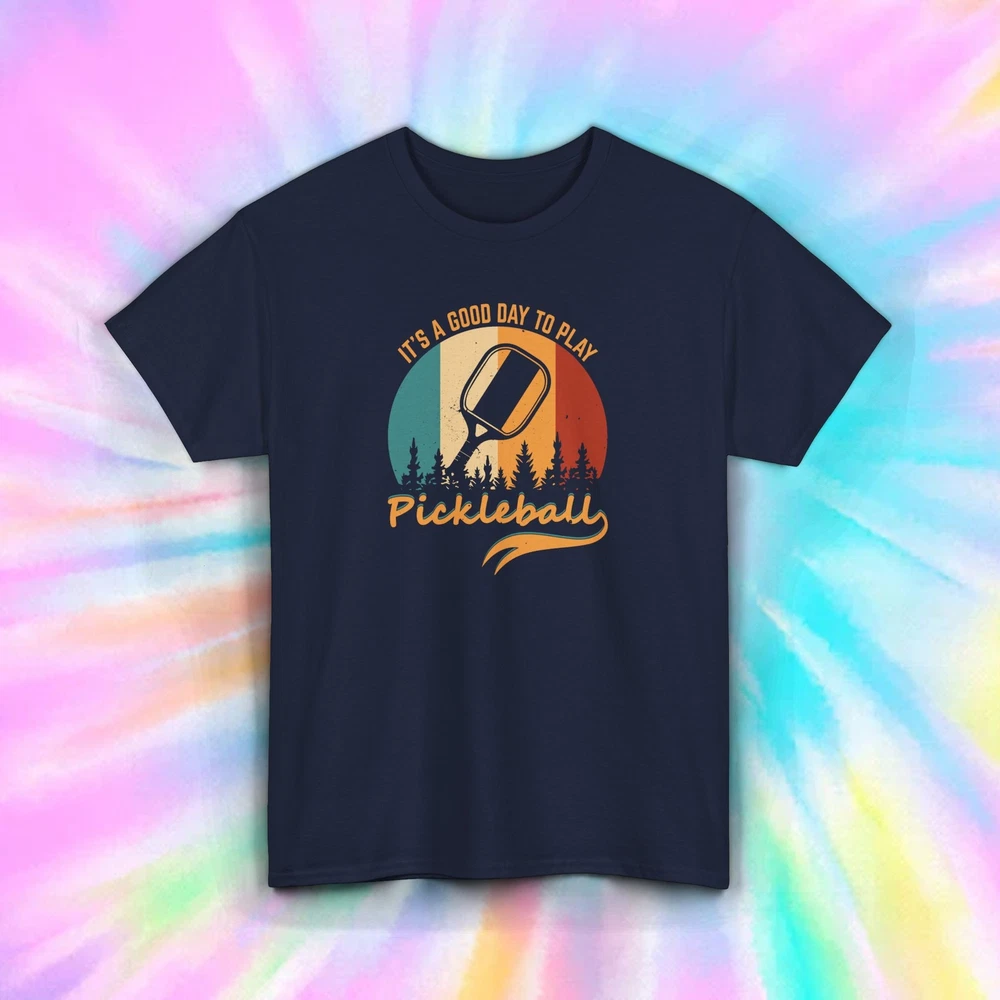 Pickleball Shirt Funny Retro Sports Paddle Game Enthusiast Gift S-5XL Pickleball Shirt Funny Retro Sports Paddle Game Enthusiast Gift S-5XL