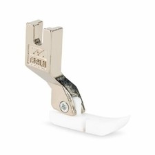 INDUSTRIAL SEWING MACHINE TEFLON CORDING/ZIP FOOT LEFT FOR PVC LEATHER (272)   