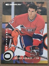1997-98 Donruss Brian Savage #109 Montreal Canadiens Hockey Card