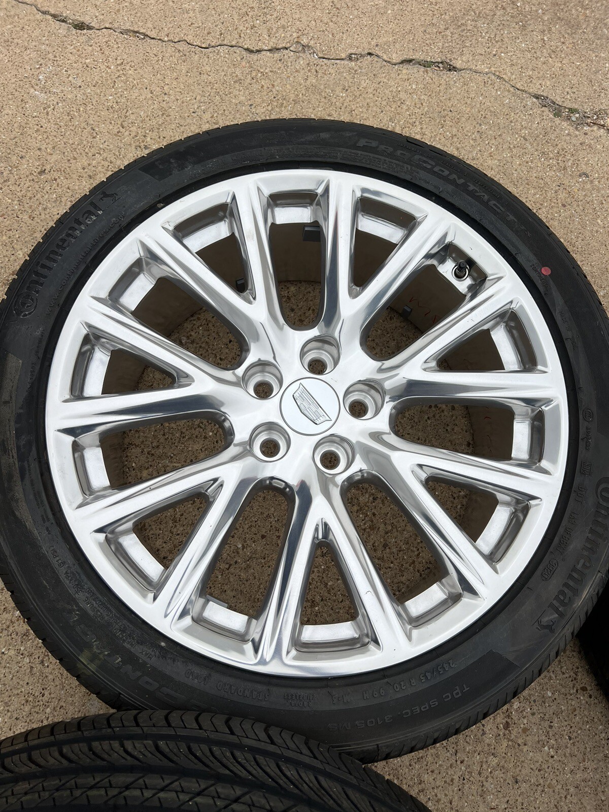 20" Cadillac XT4 CT5 PVD Chrome wheels rims Factory OEM set 20192022 TIRES eBay