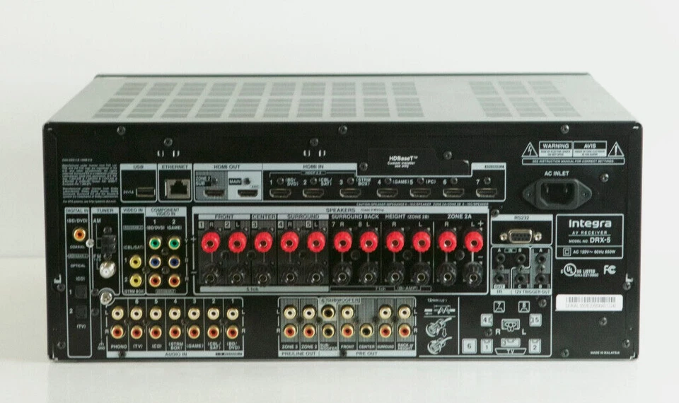 For Parts Integra DRX-5 7.2Ch 4K Receiver k545 - Image 4 of 4