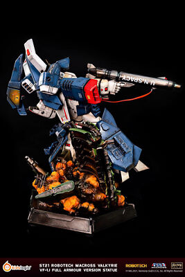 Logic ST21 Robotech Macross VF1J Resin Statue Model In Stock NEW
