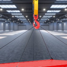 5T/11023.11lbs Verriegelungs-Drehhaken Schwerlast-Drehhaken Hebehaken Drehbar