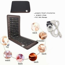 Natural Jade  Stone Far-infrared Heat Therapy Heating Mat 50X150CM Rocks Mat