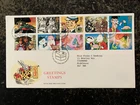 United Kingdom 1993 - Greetings stamps FDC Edinburgh Philatelic Bureau