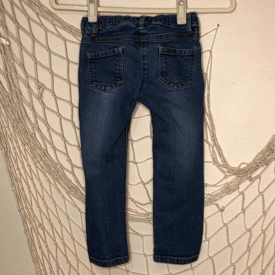 Pantalones de mezclilla de pierna recta para niños Hanna Differentson 110 = talla 5 de EE. UU. Foto 4 de 4