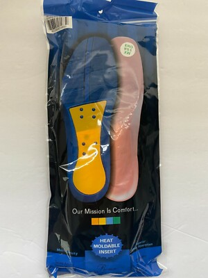 Dr Comfort Proven Performance Heat Moldable Shoe Insert XW 10.5 