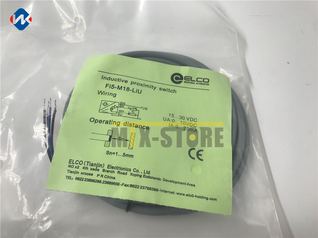 1PC Brand New Ones ELCO FI5-M18-LIU Sensor&Proximity Switch