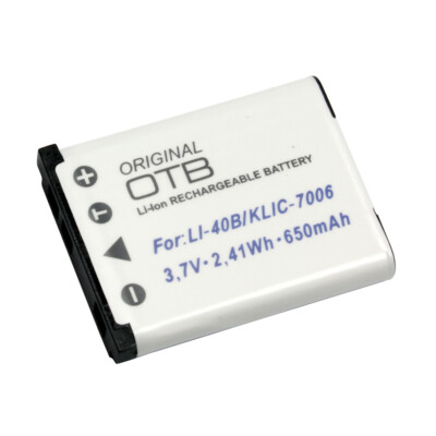 Akku kompatibel mit Fujifilm FinePix T510, 650mAh, 3.7V, ersetzt: NP-45