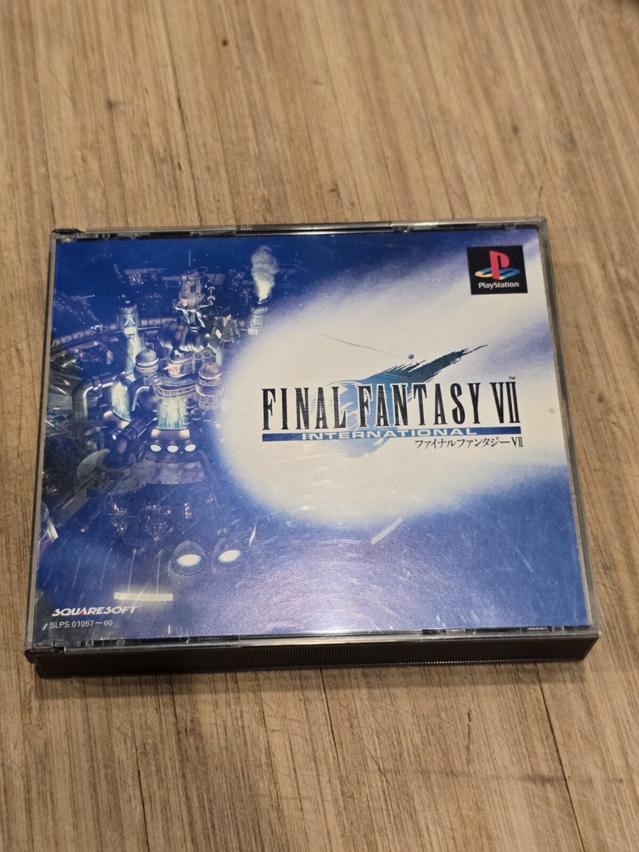 PS1 PS PlayStation 1 Final Fantasy VII International Japanese 
