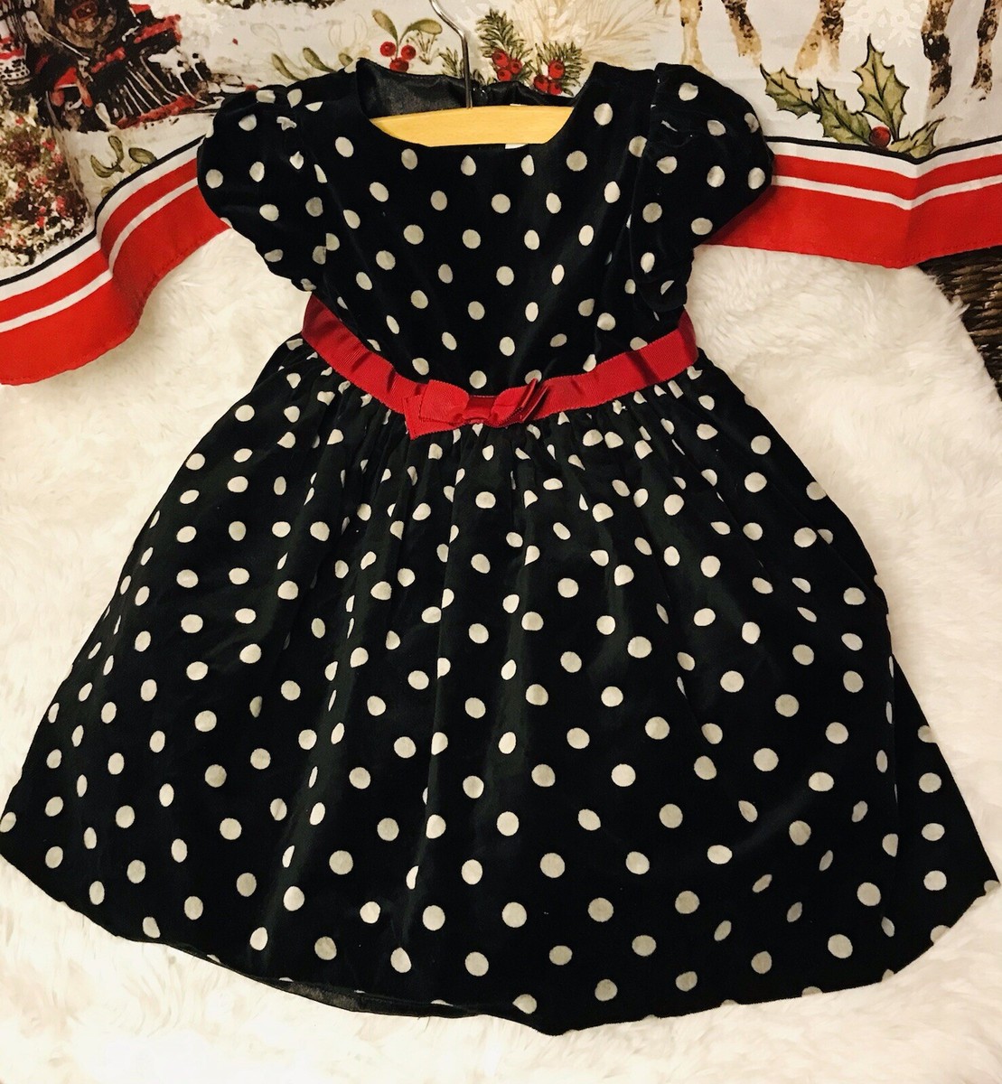 black 3t dress Girls' Black Pocket Twirl Dress Size: 9/10 By Mila & Rose main image 1