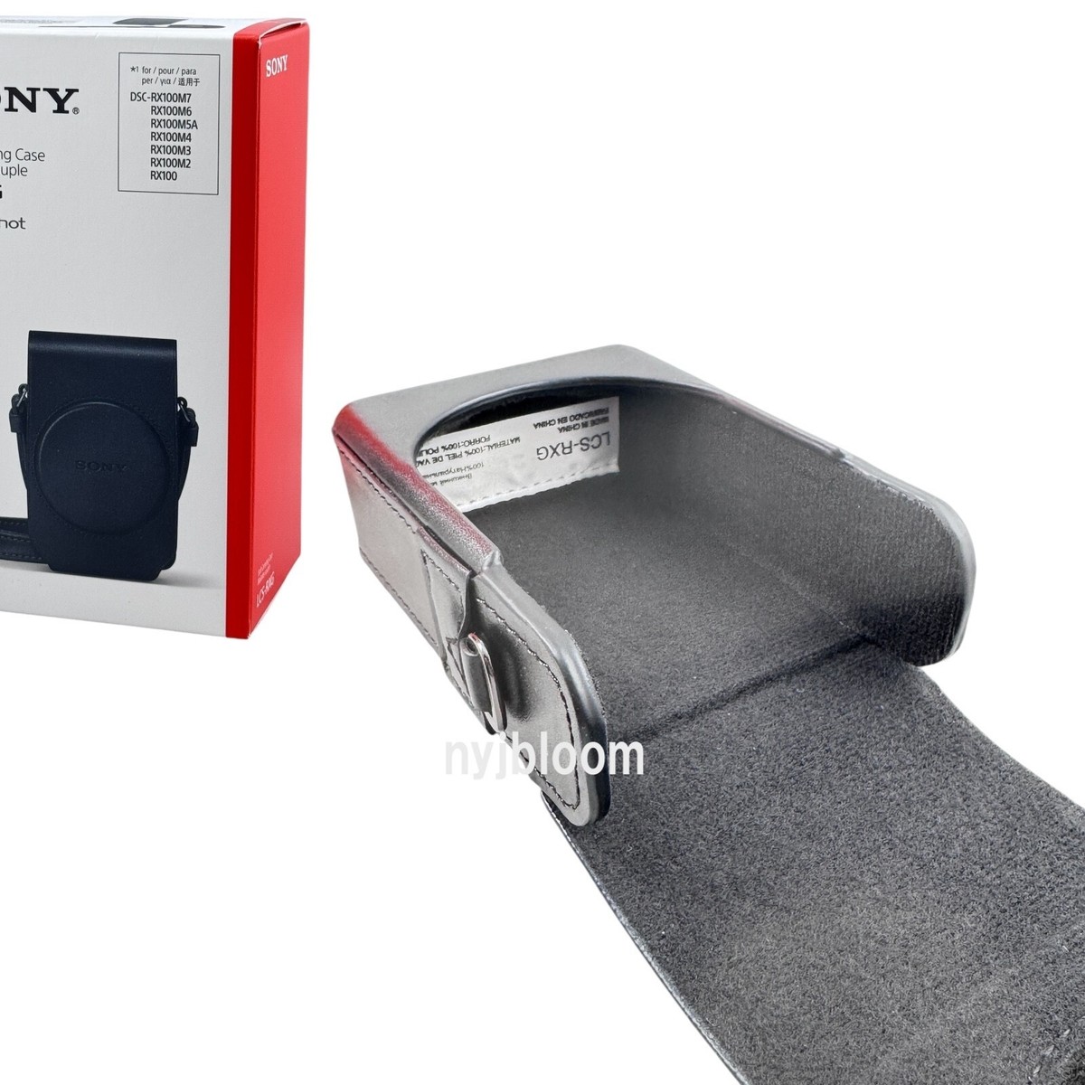 New SONY Vertical Soft Carrying Case LCS-RXG for RX100 Series