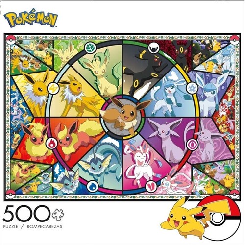 Pokemon' Hone Region 500 Pc Jigsaw Puzzle, Brand New Sealed