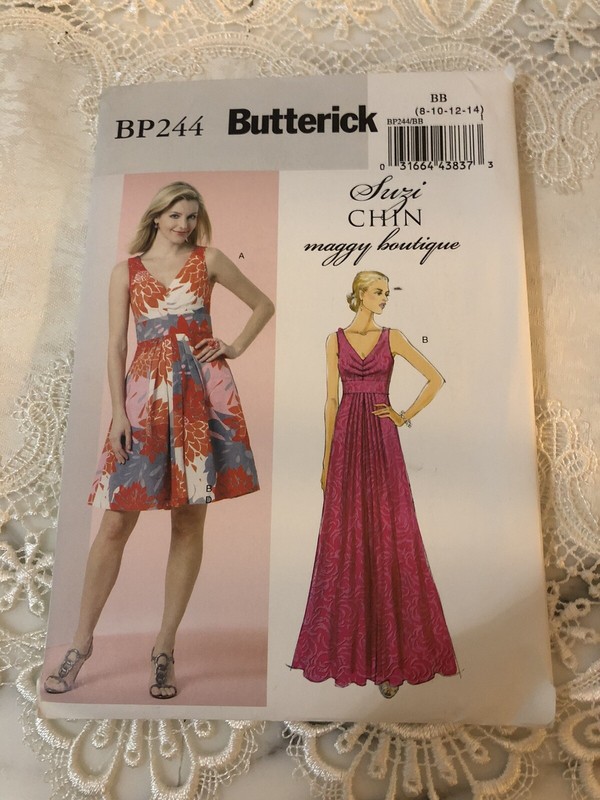 Butterick Ladies Dress or Gown Sizes 8-10-12-14