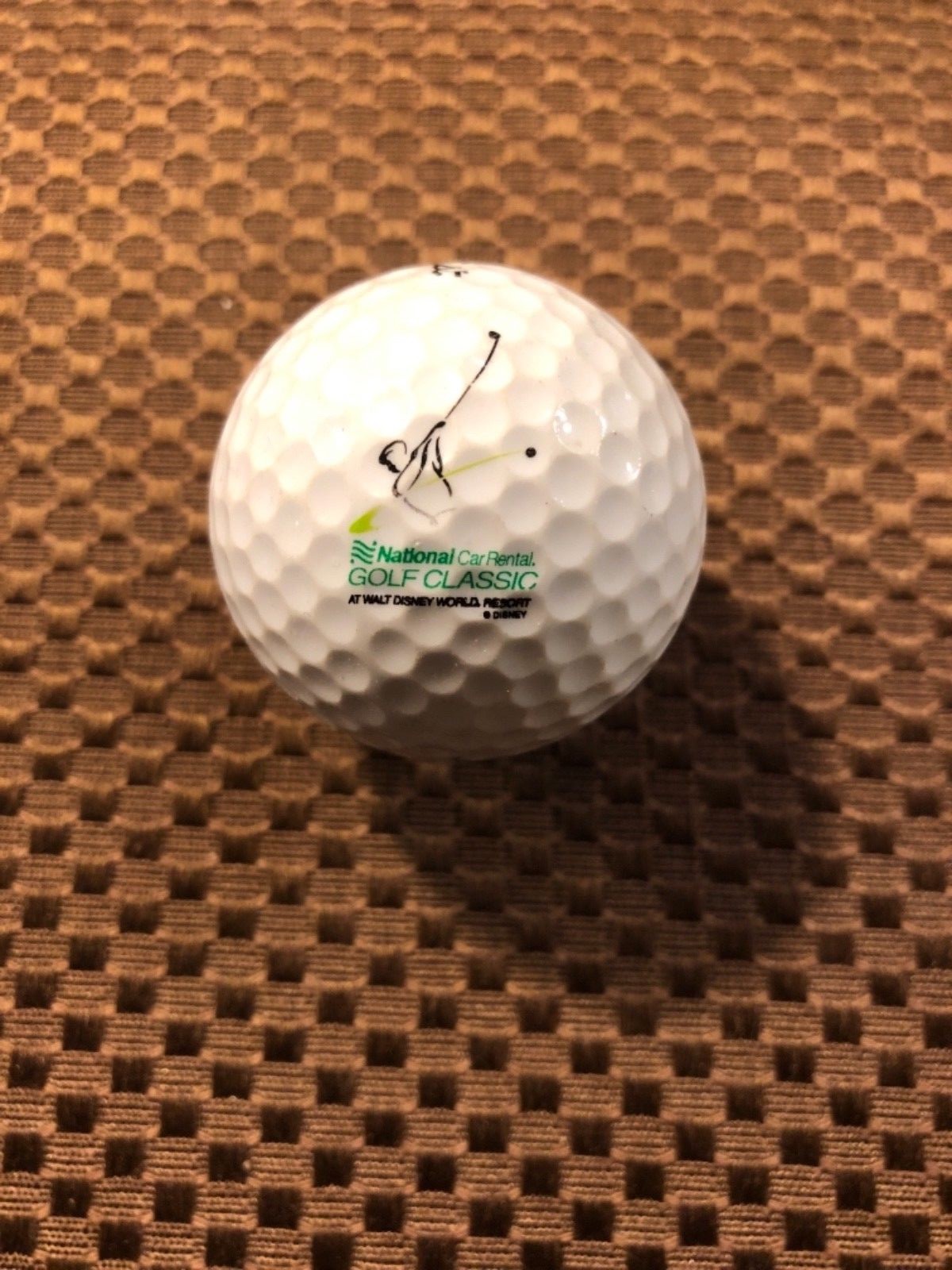 LOGO GOLF BALLNATIONAL CAR RENTAL GOLF CLASSIC AT WDW RESORT..PGA TOUR