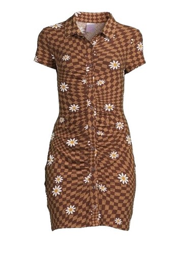 NEW No Boundaries Juniors Belted Shirt Dress W/ Sharkbite Hem Size XXL (19)  | eBay