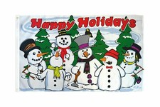 Merry Christmas Flag 3x5 Happy Holidays Christmas Eve Santa Claus Banner Flag 2