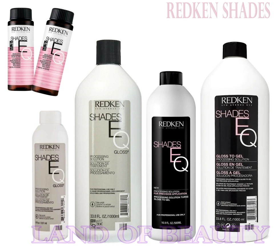 Redken Shades EQ Gloss Demi Hair color 2oz or Solution ☆Choose Yours☆ - Image 2 of 4