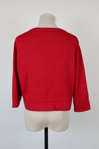 MARELLA MAGLIONE CARDIGAN DONNA Tg XL WOMAN CASUAL SWEATER VINTAGE VISCOSA - Picture 6 of 7