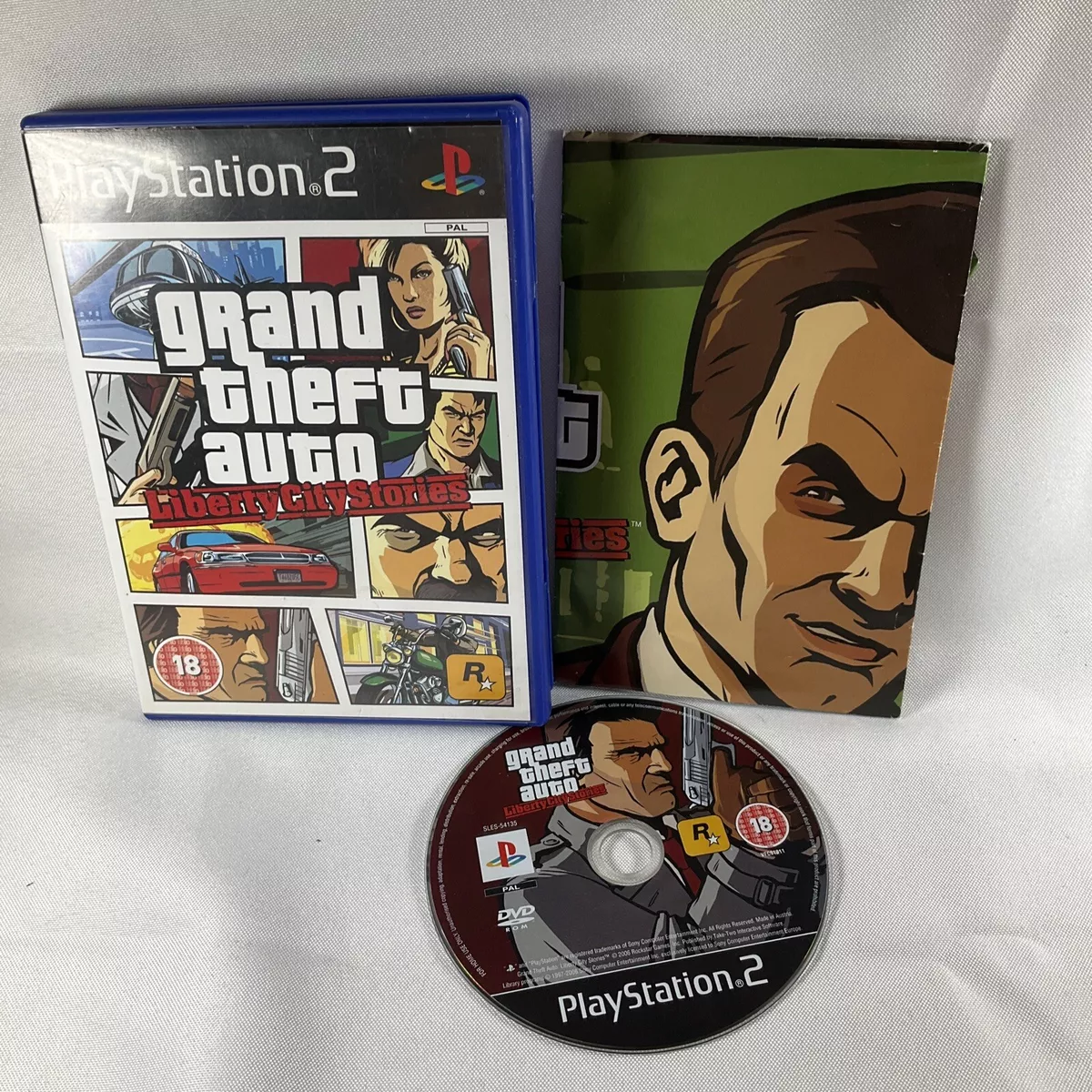 Grand Theft Auto Liberty City Stories PS2 PAL *No Map or Manual*