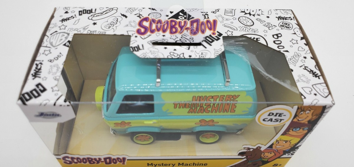 Modellino Scooby Doo Mystery Machine In Scala 1:32 - Jada Toys, Giocattolo Da Collezione Per Bambini - 2
