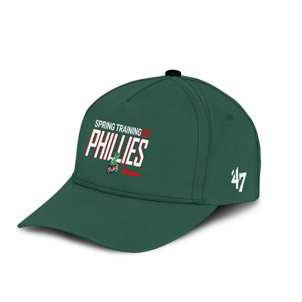 Bryce Harper Spring Training Phillies Baseball Caps AOP, Gift For Fan, Summer Cap