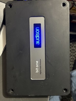 Audison Bit One Signal Processor (DSP) tested working 