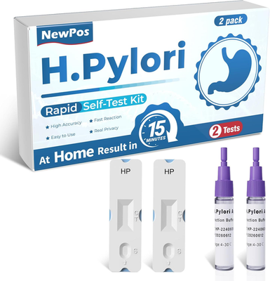 #ad H Pylori Test Kit – 2 PCS H. Pylori Test H Pylori Stool Antigen Self Test for $28.38