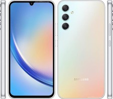 SEALED BOXED Samsung Galaxy A34 128GB (Silver) Unlocked