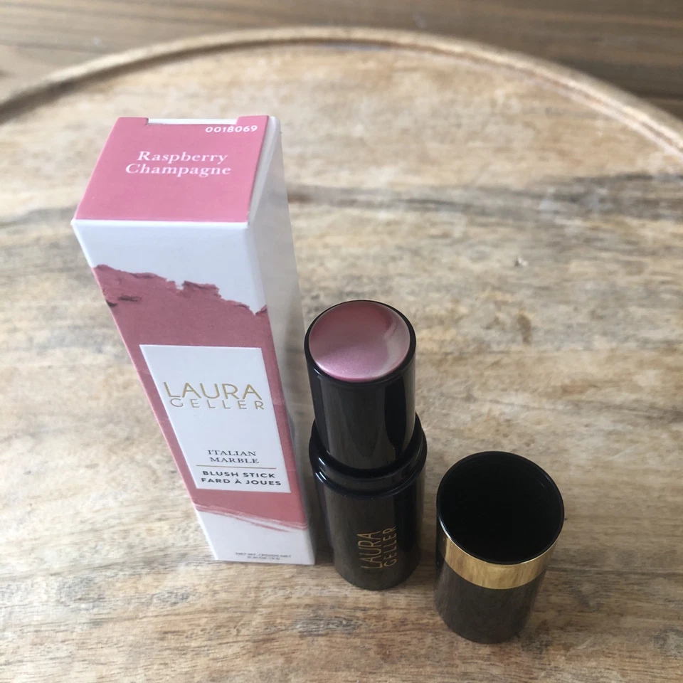 LAURA GELLER Rubor Mármol Italiano Palo Frambuesa Champagne Foto 3 de 4
