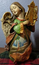 ROMAN INC ANGEL WITH SHEPHARD SCENE 2006 GREAT CONDITION!!!! Collector Piece.