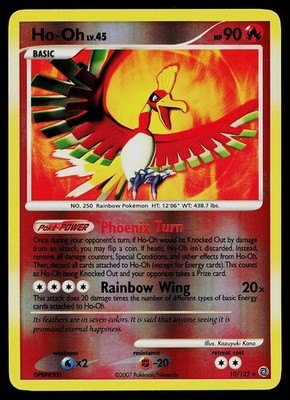 Pokemon Card - Ho-Oh Secret Wonders 10/132 Reverse Holo
