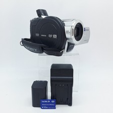 Sony Handycam DCR-DVD408 Digital Mini DVD Disc Camcorder Tested w/ Memory Card