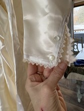 Wedding Dress And Veil Vintage 1983 Homemade