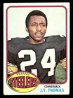 J.T. Thomas 1976 Topps Card #29 Pittsburgh Steelers VG-EX
