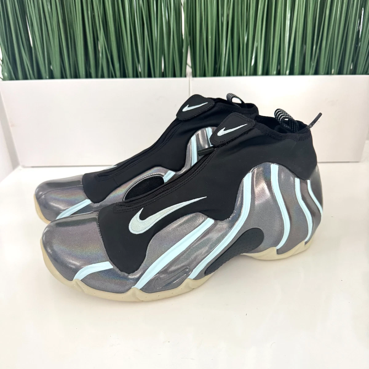 Nike Air Flightposite 1 Black Topaz Mist Men\'s 9 AO9378-001 Men main image 4