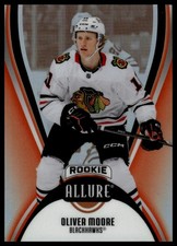 2025-26 Upper Deck Allure #133 Oliver Moore Red Rainbow