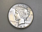 1934 $1 PEACE SILVER ONE DOLLAR CH/GEM BU