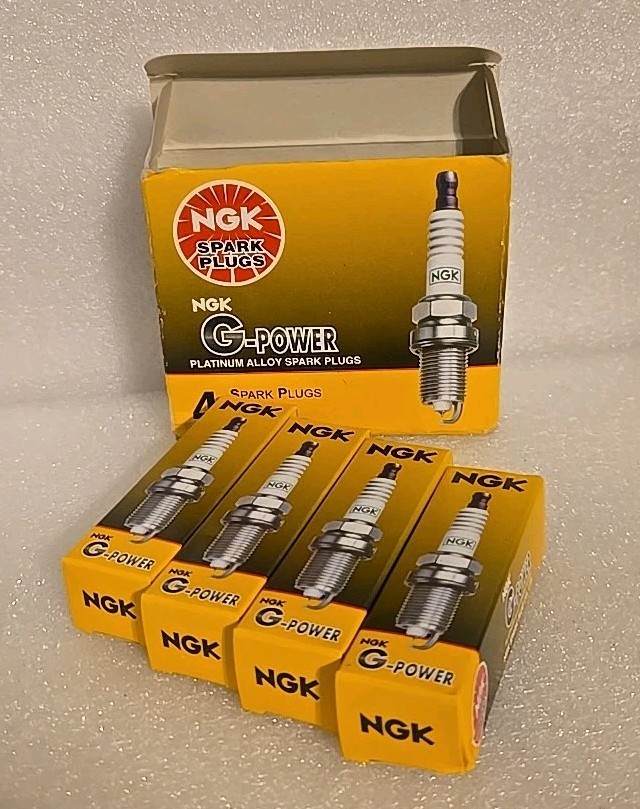 4 Pack Genuine NGK 7092 G-Power Spark Plugs BKR6EGP for Toyota Subaru GM Honda