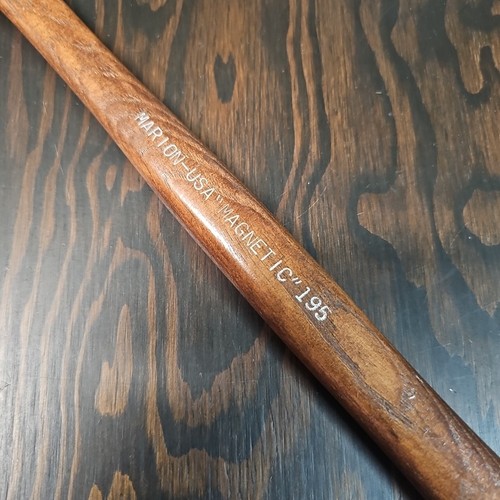 Marion Tack Hammer Split Head Nail Puller Magnetic Wood Handle 11" #195 USA - Picture 2 of 7